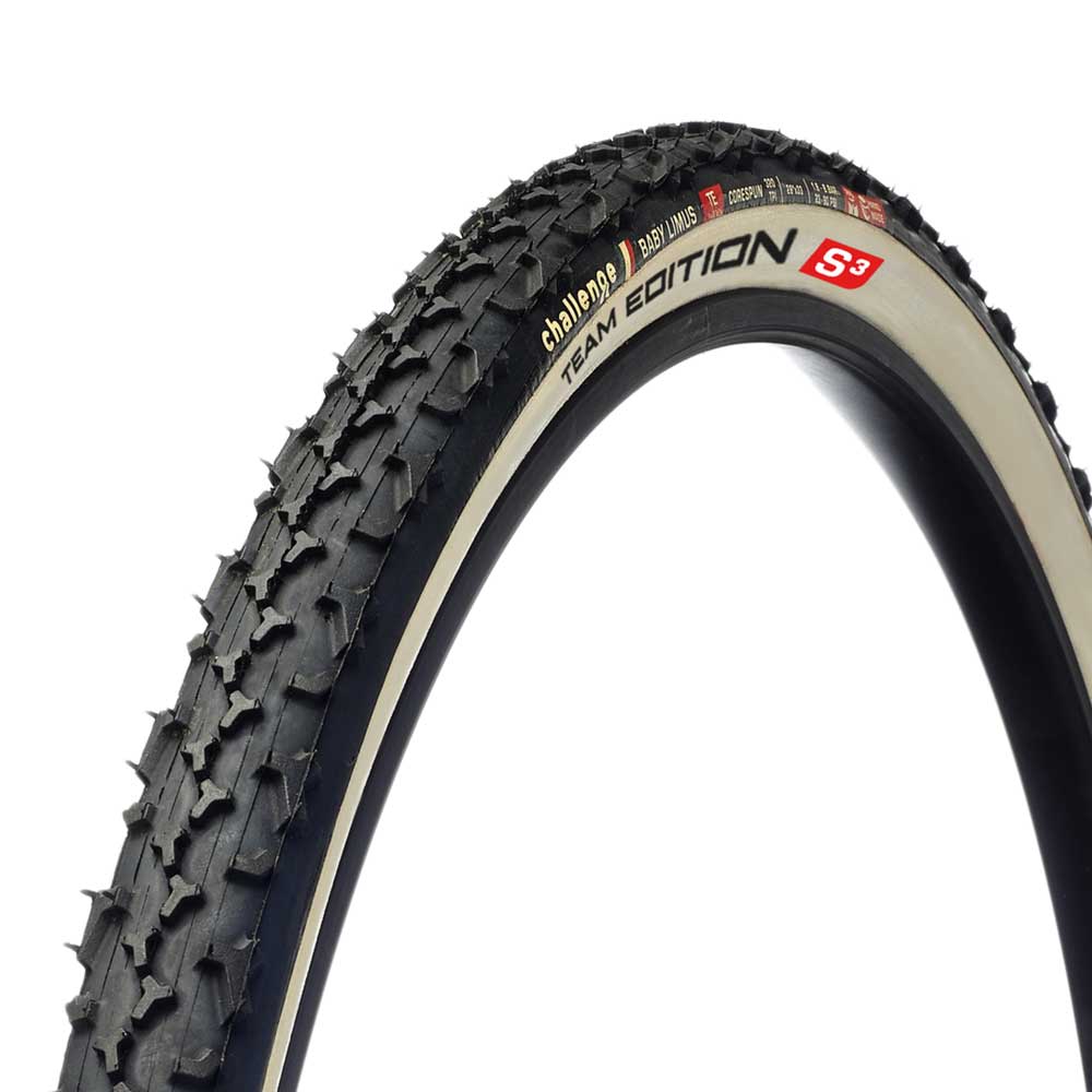 Challenge Baby Limus TE (Team Edition) Soft Tubular Cyclocross Tyre 700c x 33c (White)