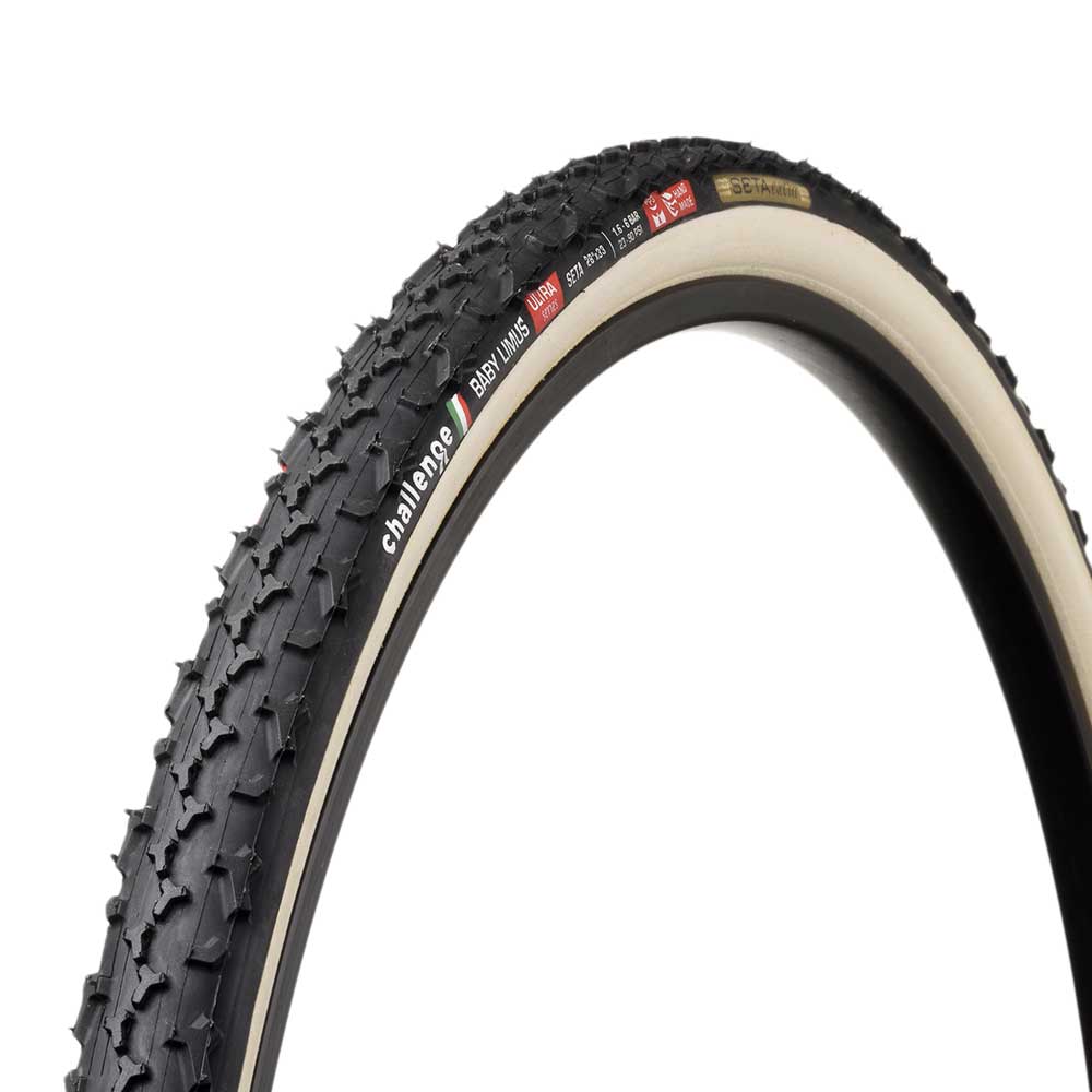 Challenge Baby Limus Ultra Soft Tubular Cyclocross Tyre 700c x 33c (Cream)