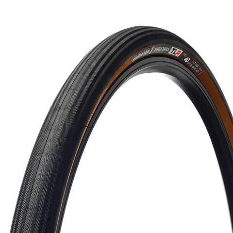 Challenge Strada Bianca TLR gravel tyre 700c x 40c (Black/Brown)