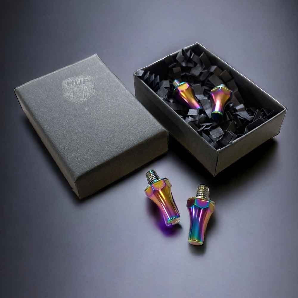 HUP Titanium CX Studs: cyclocross, MTB & Gravel adventure spikes 4-pack kit