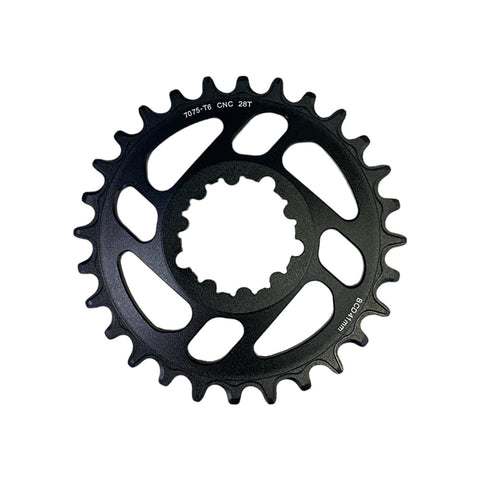 HUP DM 3-bolt Narrow-Wide Chainrings (for HUP 2-piece cranks)
