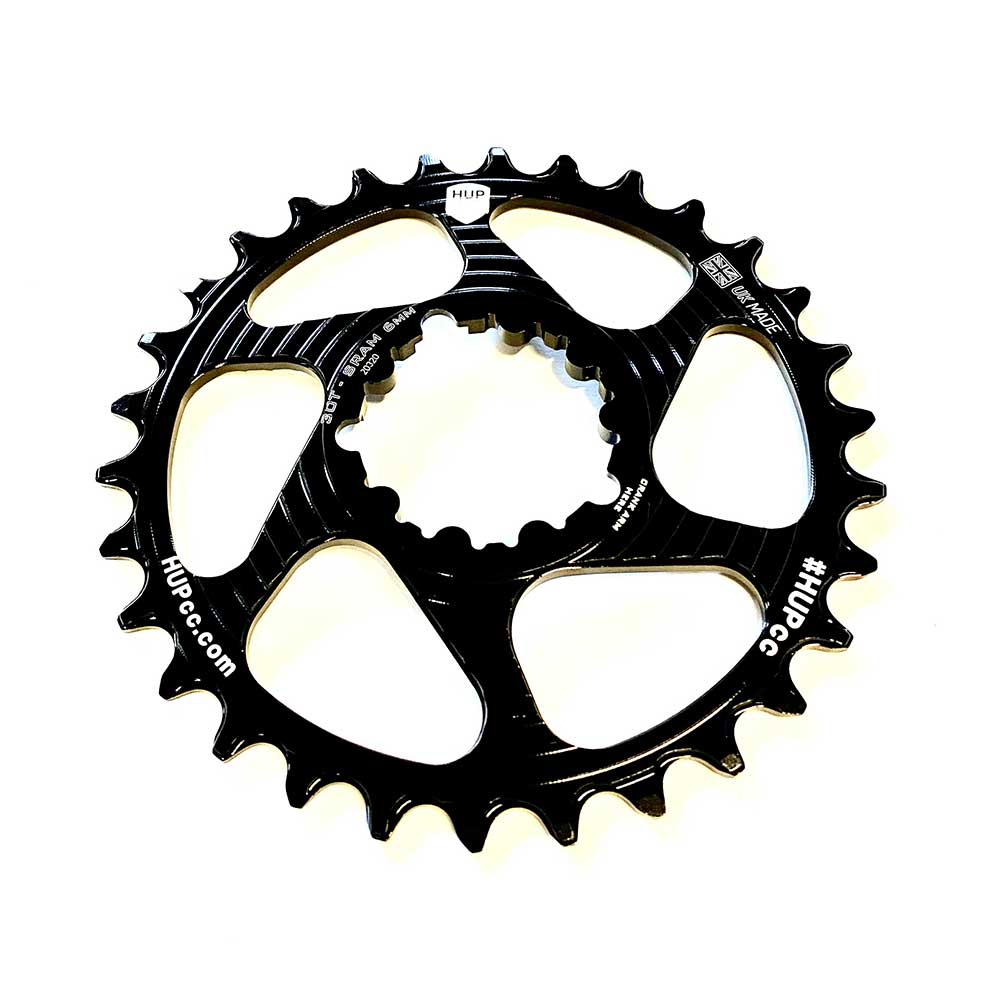 HUP DM SRAM 3-bolt 26T/28T/30T/32T/34T Narrow-Wide Chainrings
