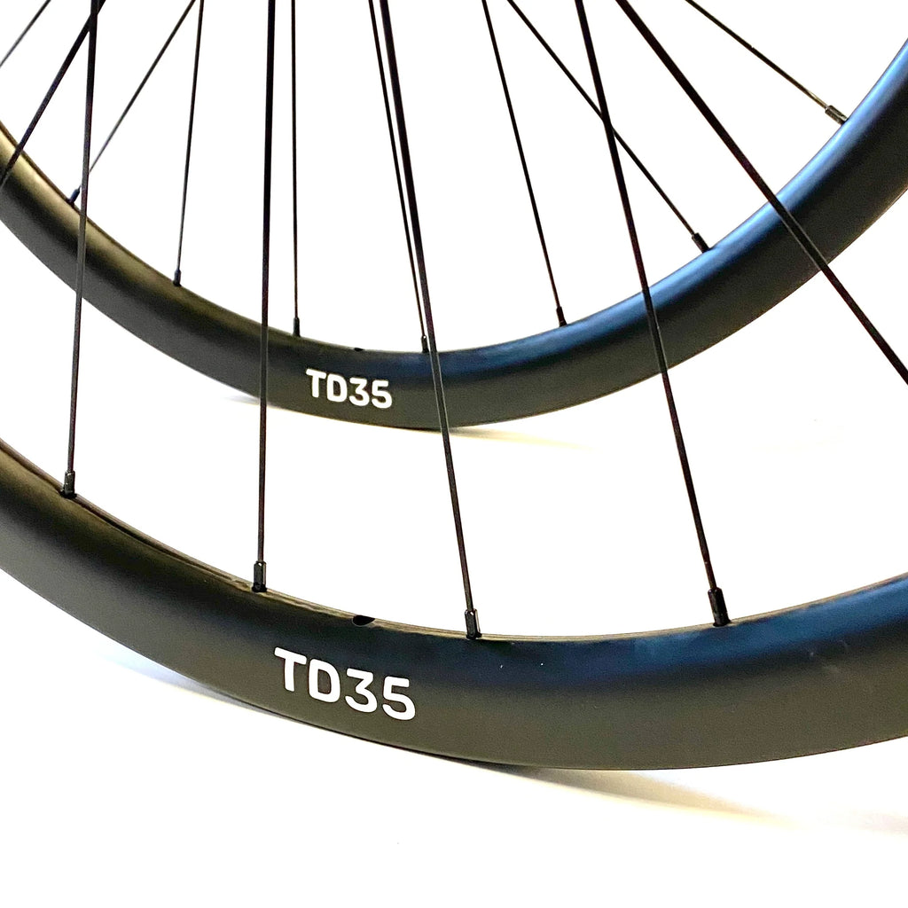 HUP TD35 Carbon Wheels - UCI approved & British Cycling Legal