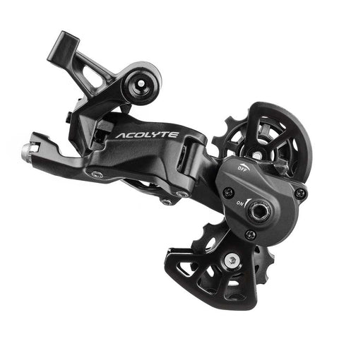 Microshift Acolyte Super short Cage Cage Springlock Clutch Rear Derailleur for 1×8 Speed (RD-M5185S)