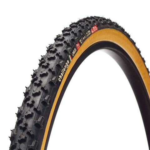 Challenge Limus Pro Tubular Cyclocross Tyre 700c x 33c (Tan)
