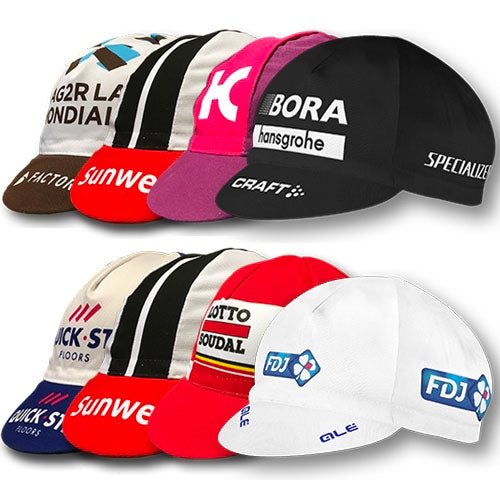 Apis Cotton Cycling Caps - UCI WT Pro Teams