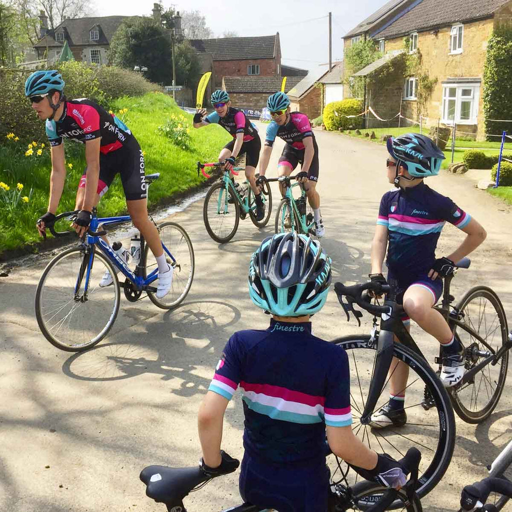 HUP Finestre Kids Short Sleeved Cycling Jersey