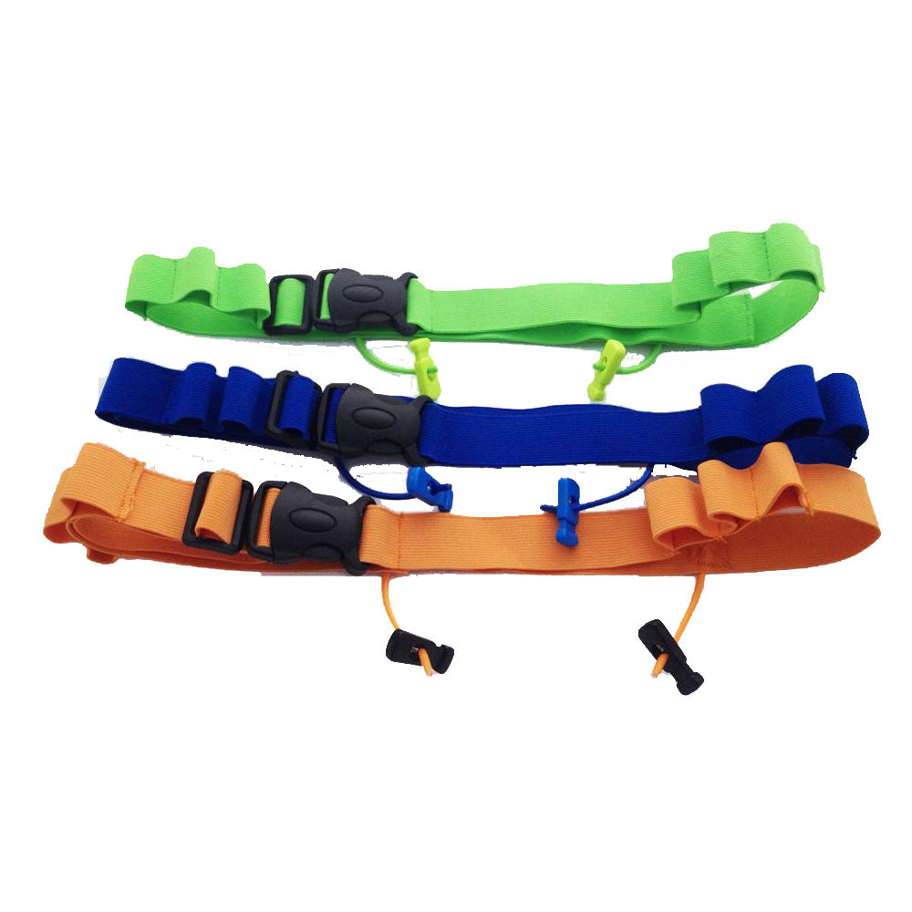 Teen/Adult Triathlon Race Number Belt For Gels