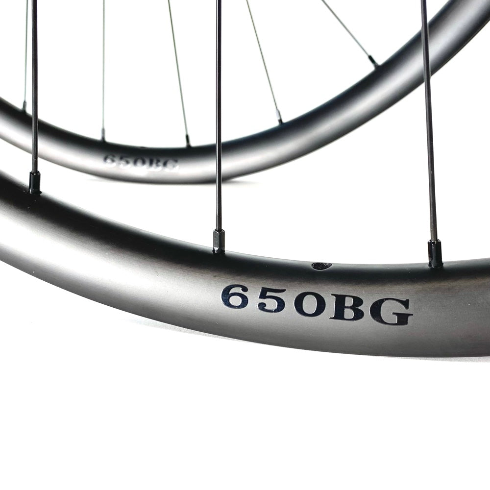 HUP 650BG carbon 650b gravel wheelset