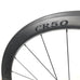 HUP CR50 'Black Label' 700c Aero Wheelset (50mm Deep CX Legal Rim Brake Clinchers)