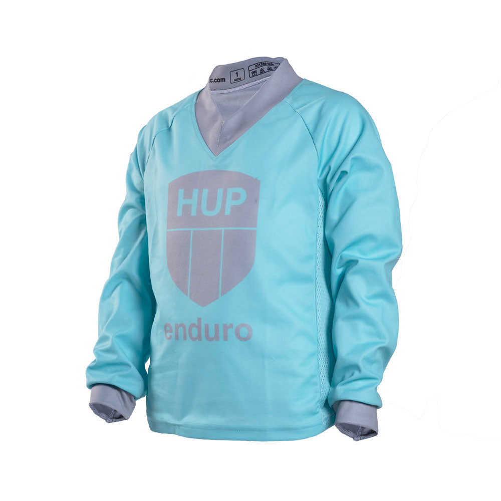 HUP Enduro Children's Long-Sleeve MTB Jersey (Black, Red or Blue)