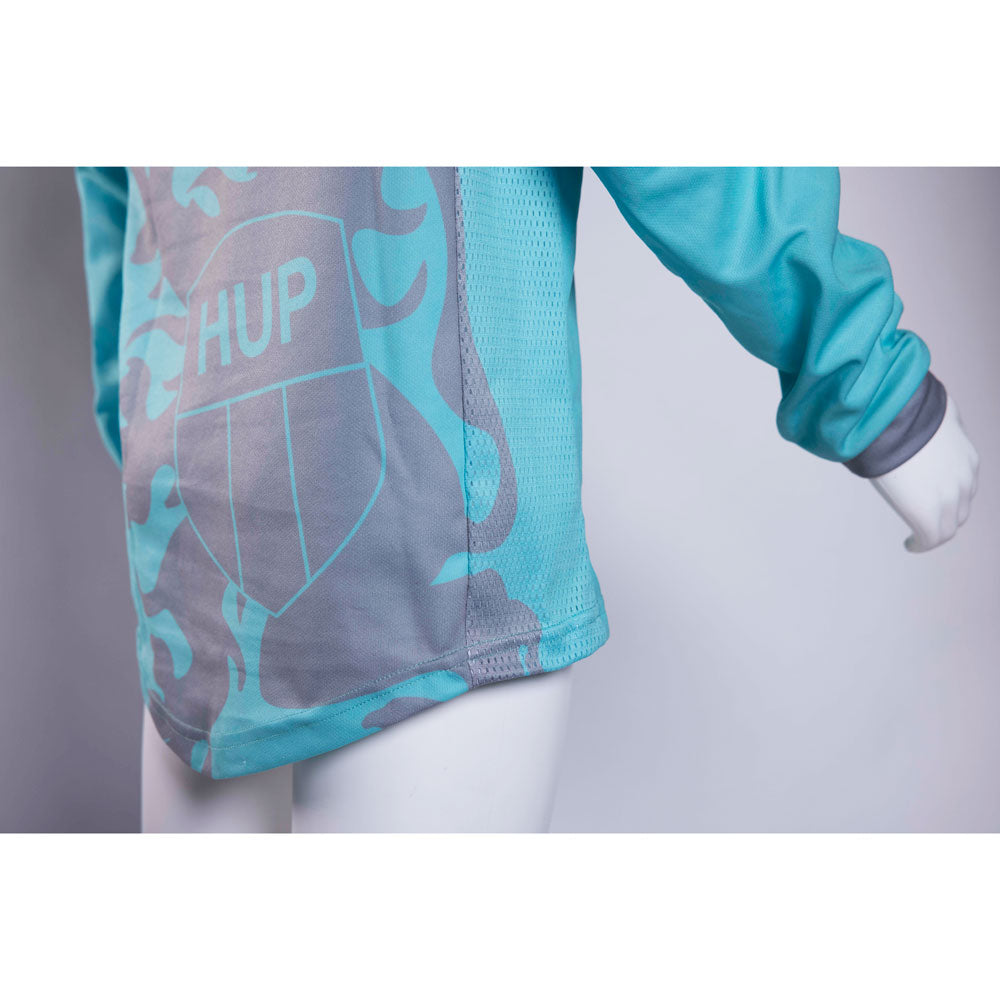 HUP Enduro Children's Long-Sleeve MTB Jersey (Black, Red or Blue)