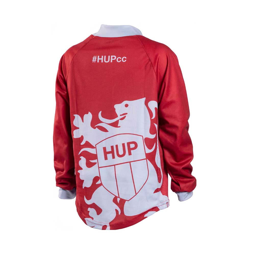 HUP Enduro Children's Long-Sleeve MTB Jersey (Black, Red or Blue)