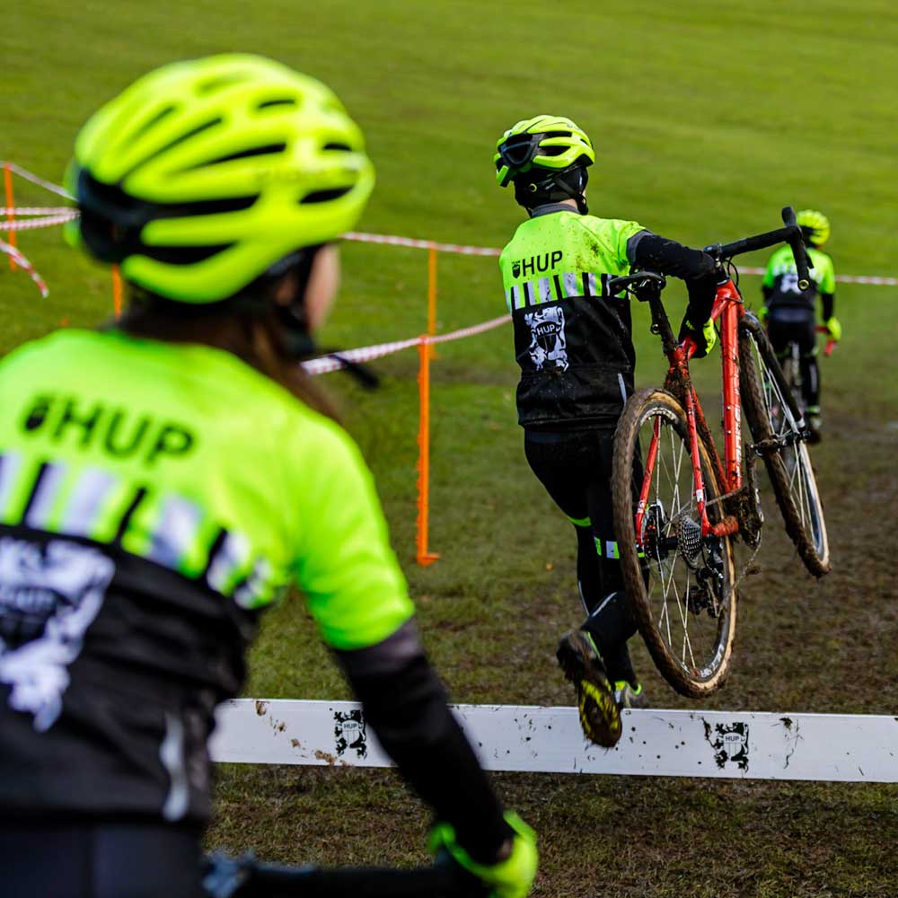 TEAM HUP Kids Winter Long Sleeved Cycling Jersey