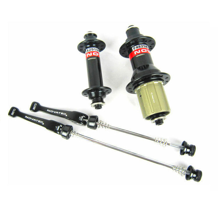 Novatec Hubs A291SB-SL (20H) & F482SB-SL (24H) Road Race Hubset