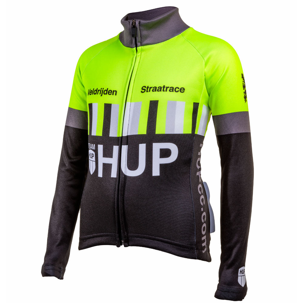 TEAM HUP Kids Winter Long Sleeved Cycling Jersey