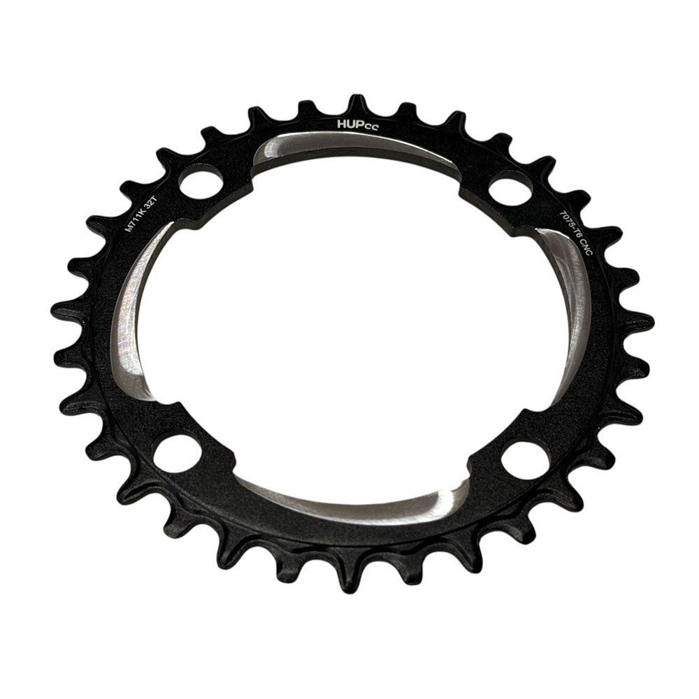 HUP 34T/36T/38T/40T/42T 104bcd Narrow-Wide Chainring: Kids Road