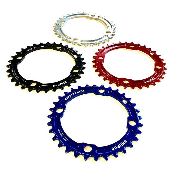 Chainring Colours Bike Chainring BUCKLOS 104BCD Round Chainring Narrow Wide 104 Bcd ...