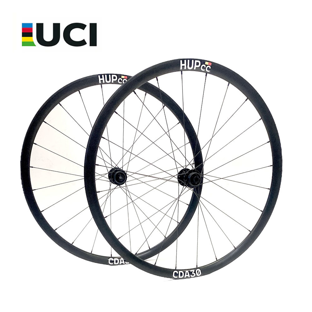 HUP CDA30 Aluminium Wheels UCI approved British Cycling Legal