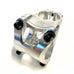 HUP CNC 35mm MTB Stem in Silver for Trail, XC, AM & Enduro