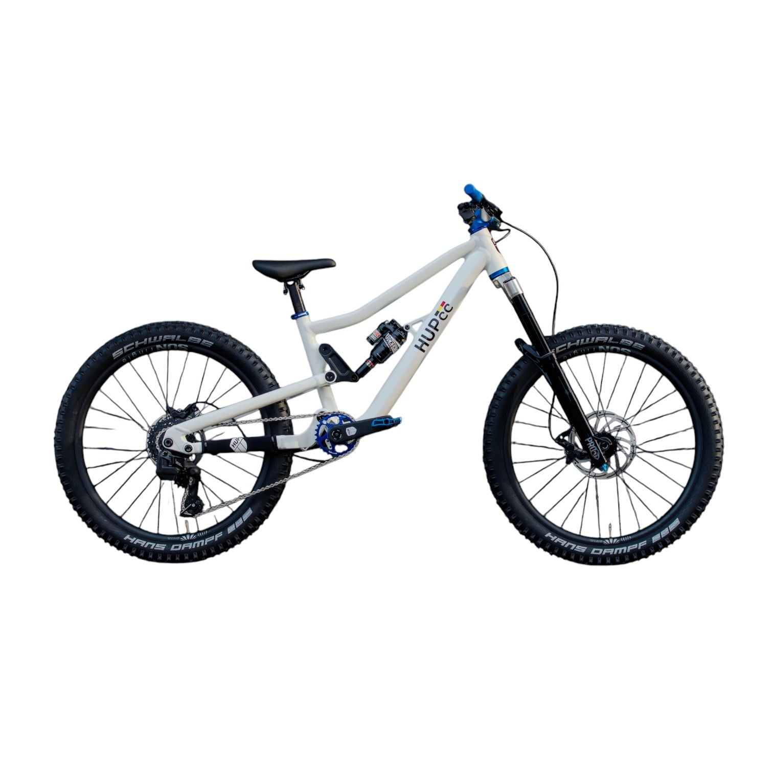 HUP dSend24 kids MTB enduro frameset – Kids Racing Ltd