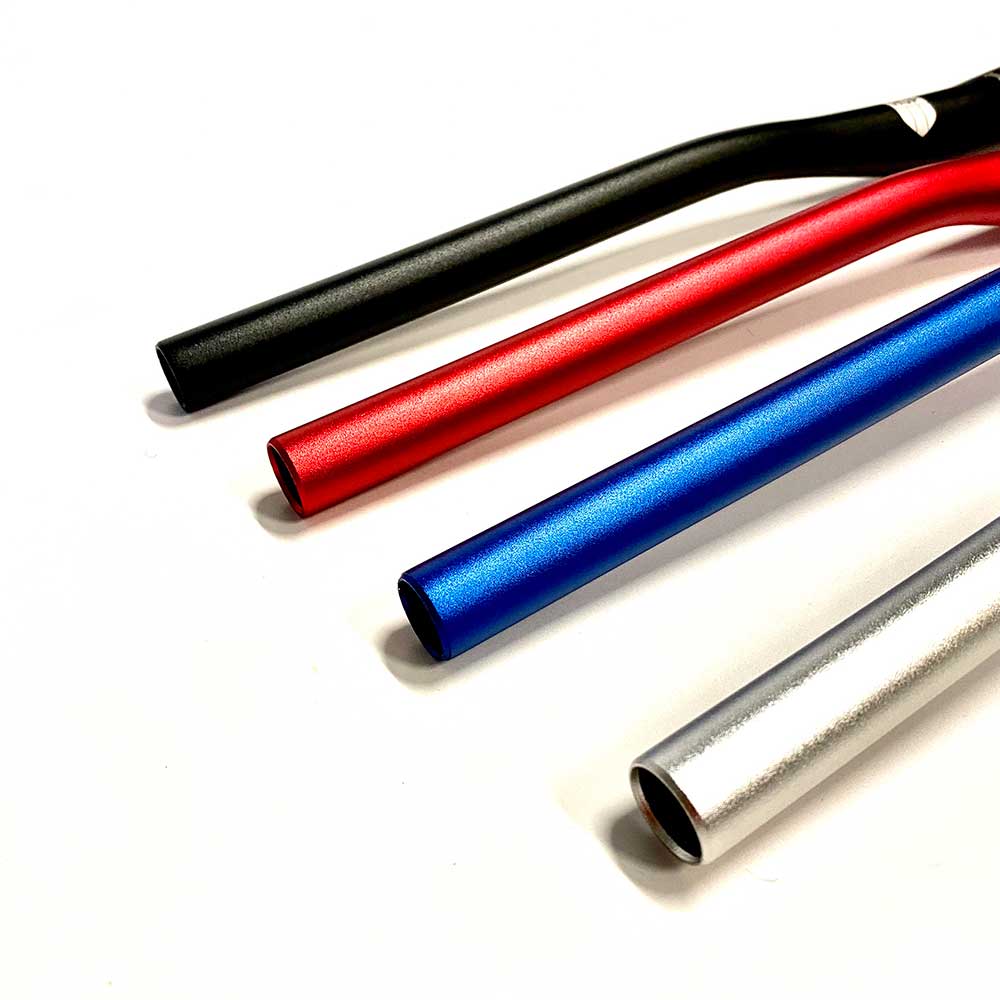 HUP 19mm Kids MTB Riser Silver 660mm Handlebars – Kids Racing Ltd
