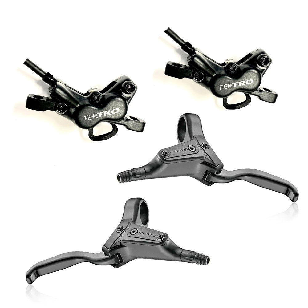 Tektro HD-J285 4-Piston Junior Hydraulic MTB Brakes - Post Mount