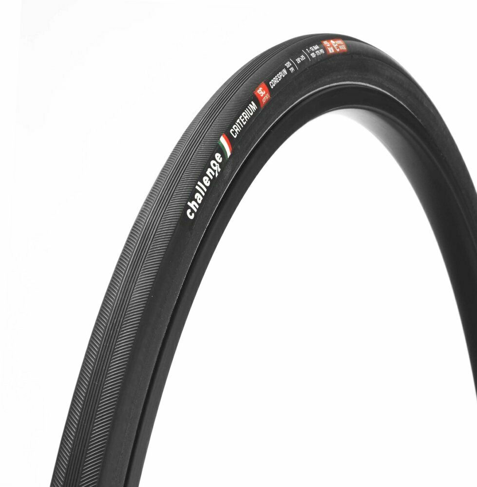 Challenge Criterium SC Tubular Road Tyre 700c x 25c (Black)