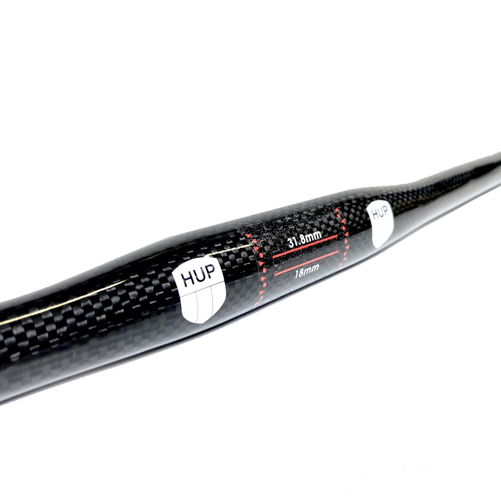Mtb Carbon 760mm Handlebars HUP Carbon 760mm MTB Flat Handlebars