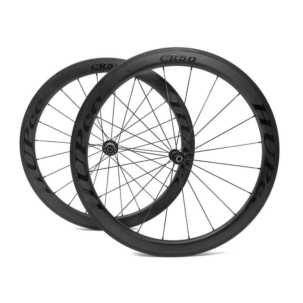 HUP CR50 'Black Label' 700c Aero Wheelset (50mm Deep CX Legal Rim