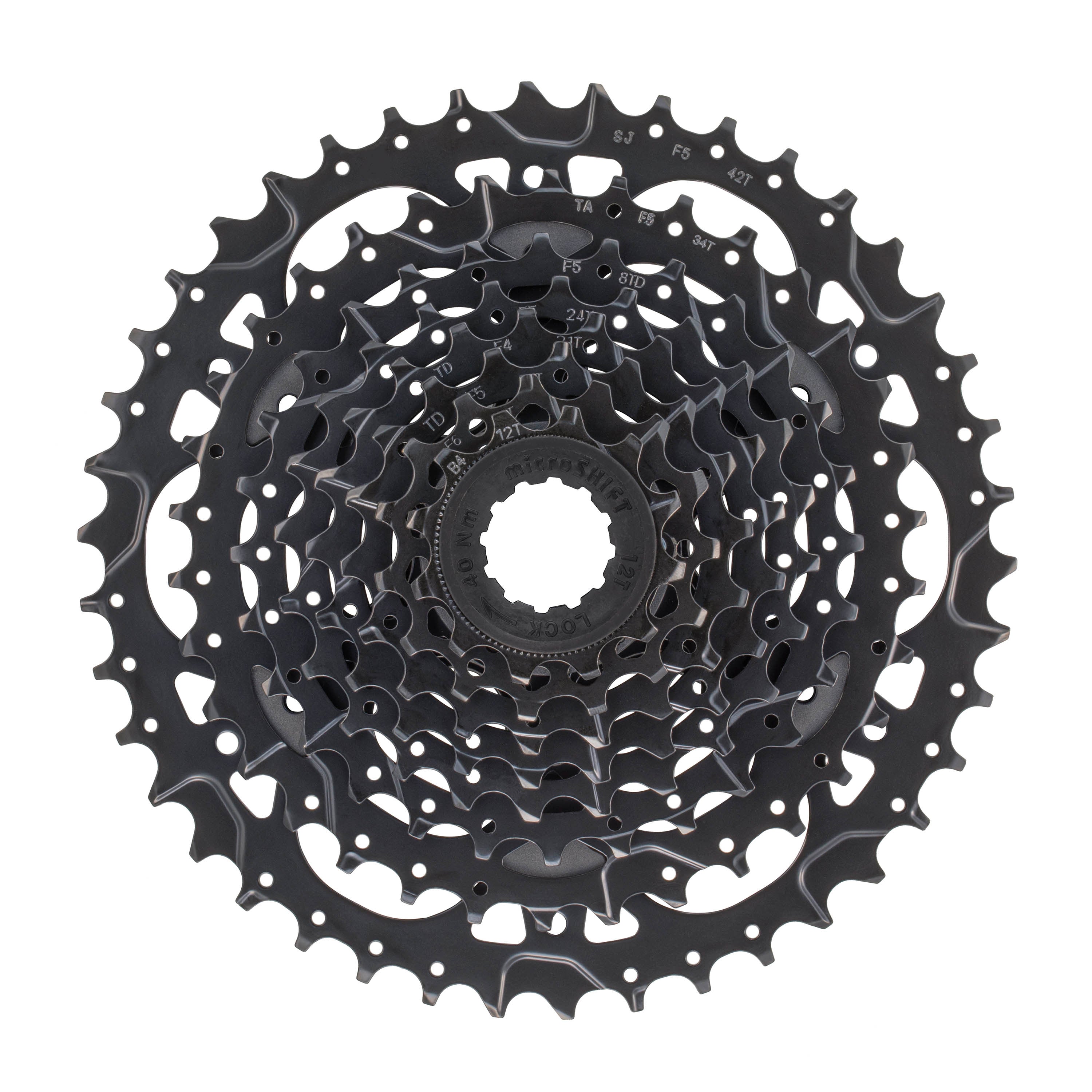 Microshift Acolyte MTB 12-42t Cassette 8-Speed (CS-H083A) – Kids